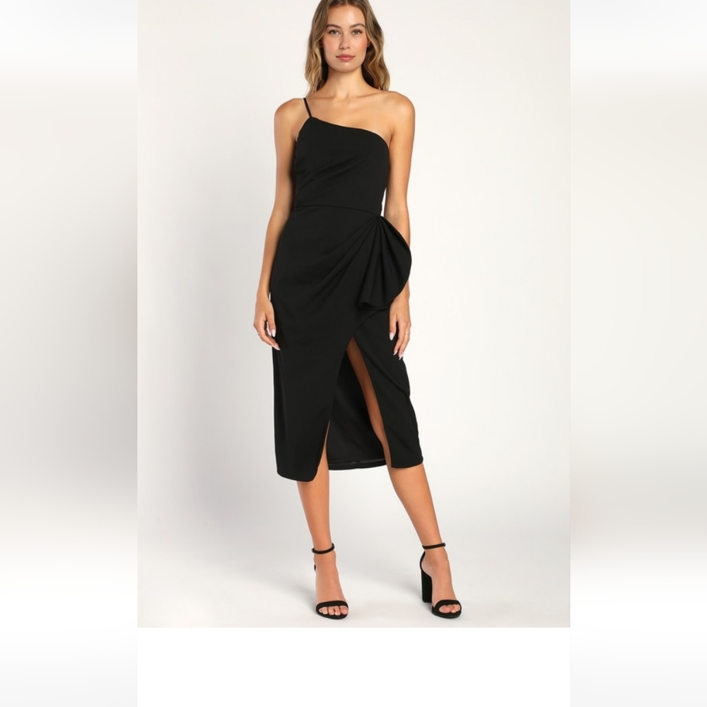 NWT Black Lulus cocktail dress
